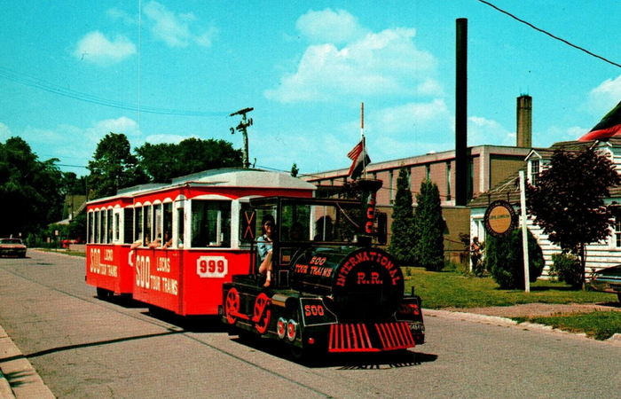 Soo Train Tours - Old Postcard